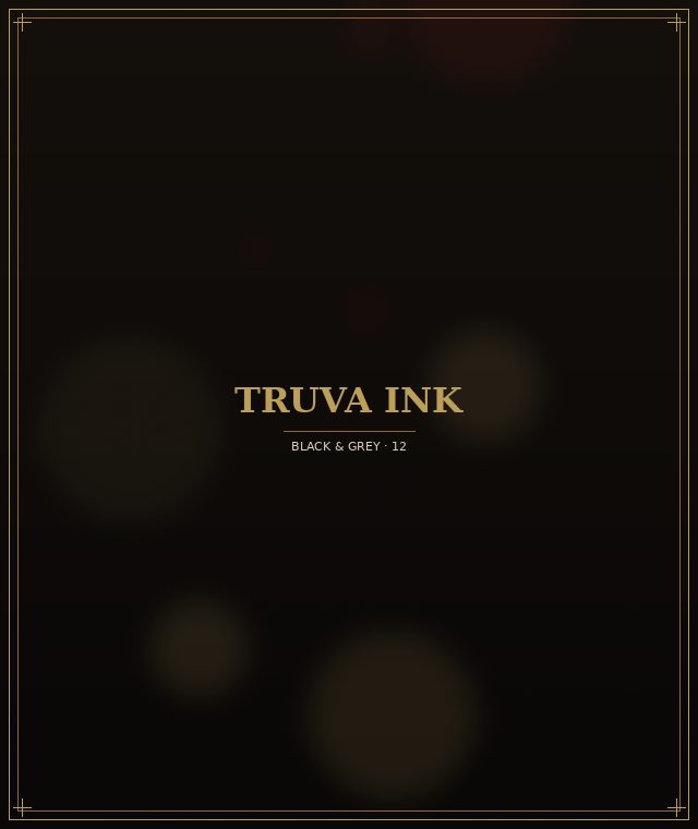 Black and grey rose tattoo