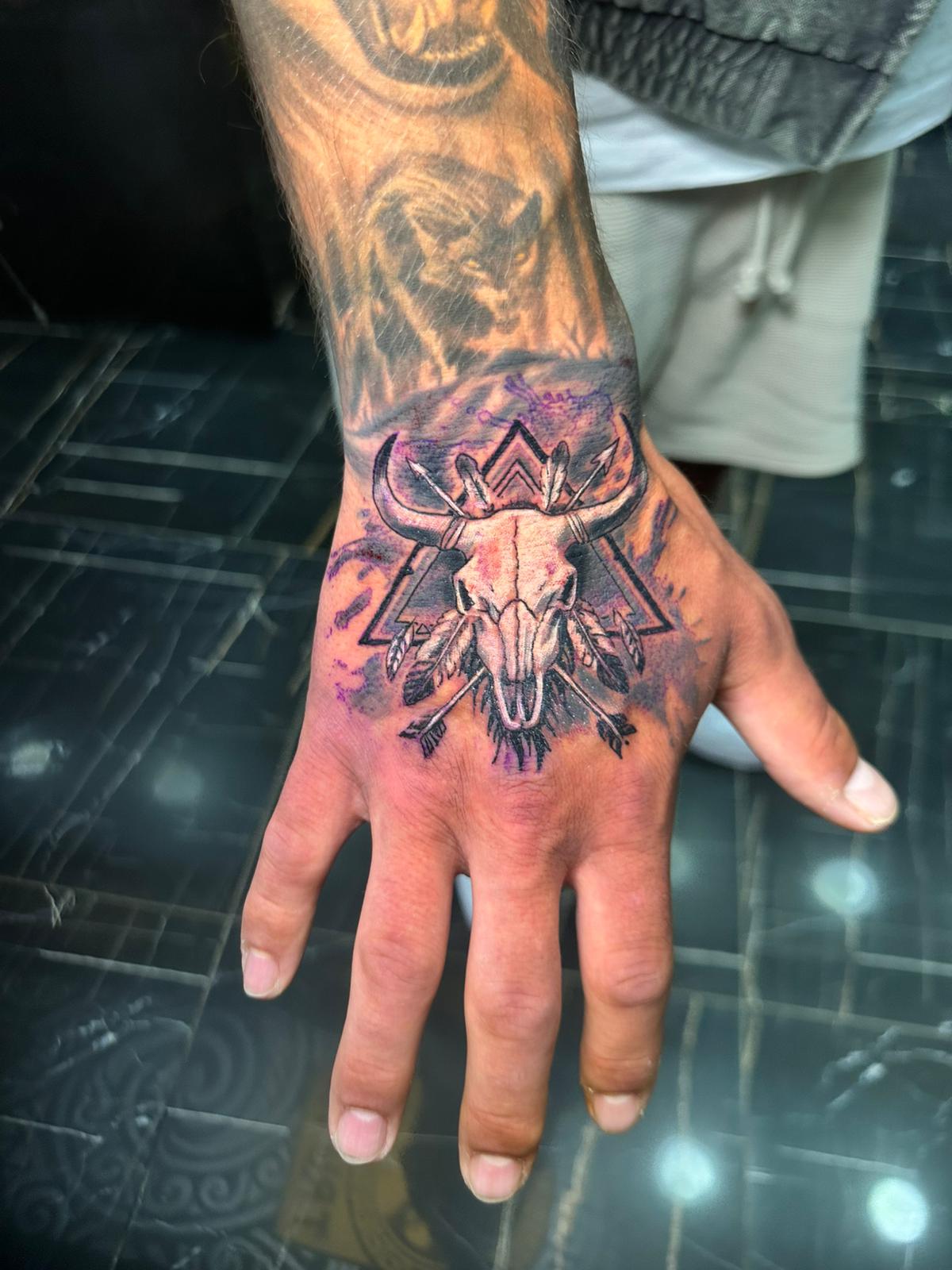 Truva Ink Tattoo Antalya cover-up dövme çalışması 1