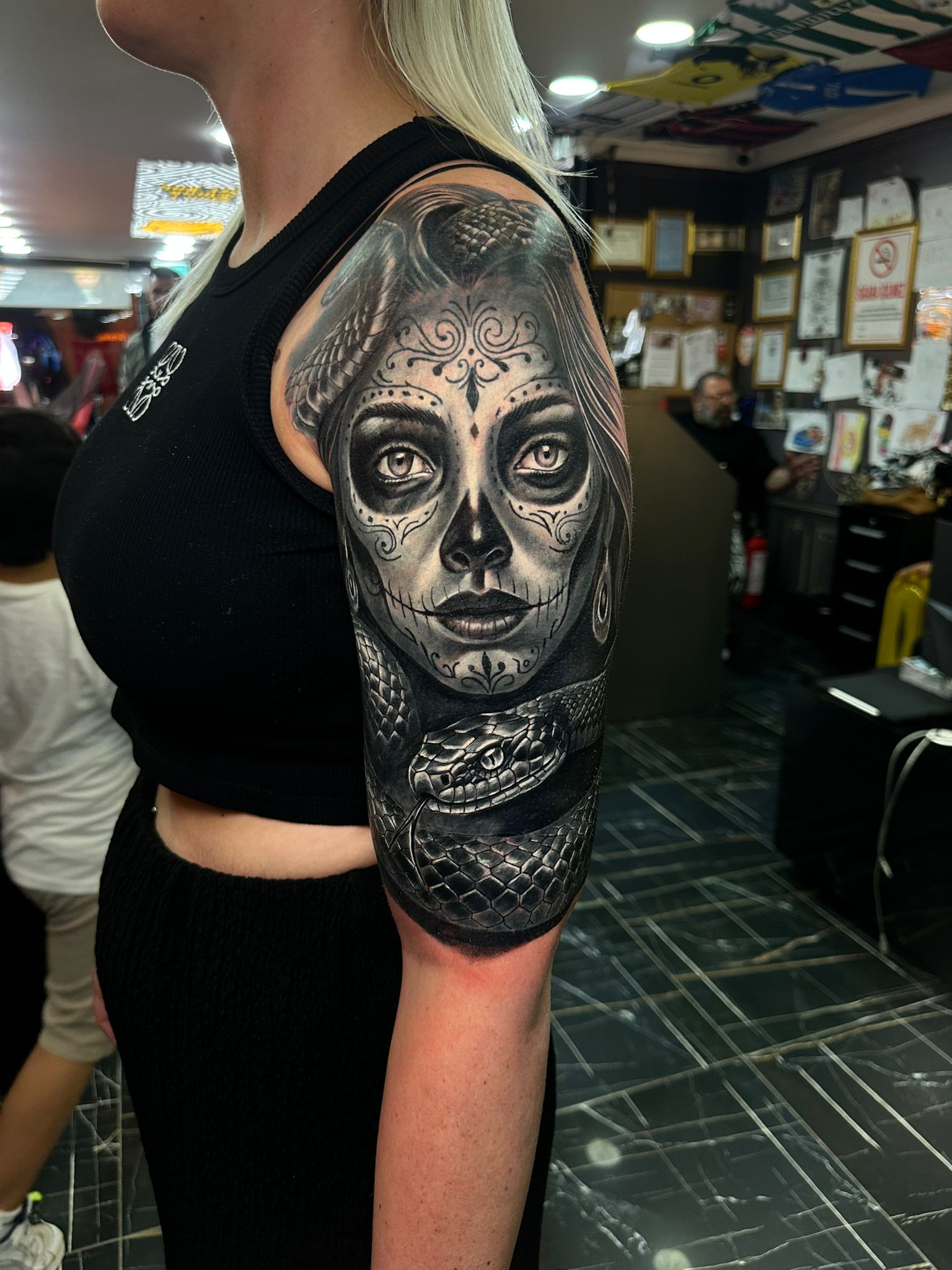 Truva Ink Tattoo Manavgat dövme çalışması 1