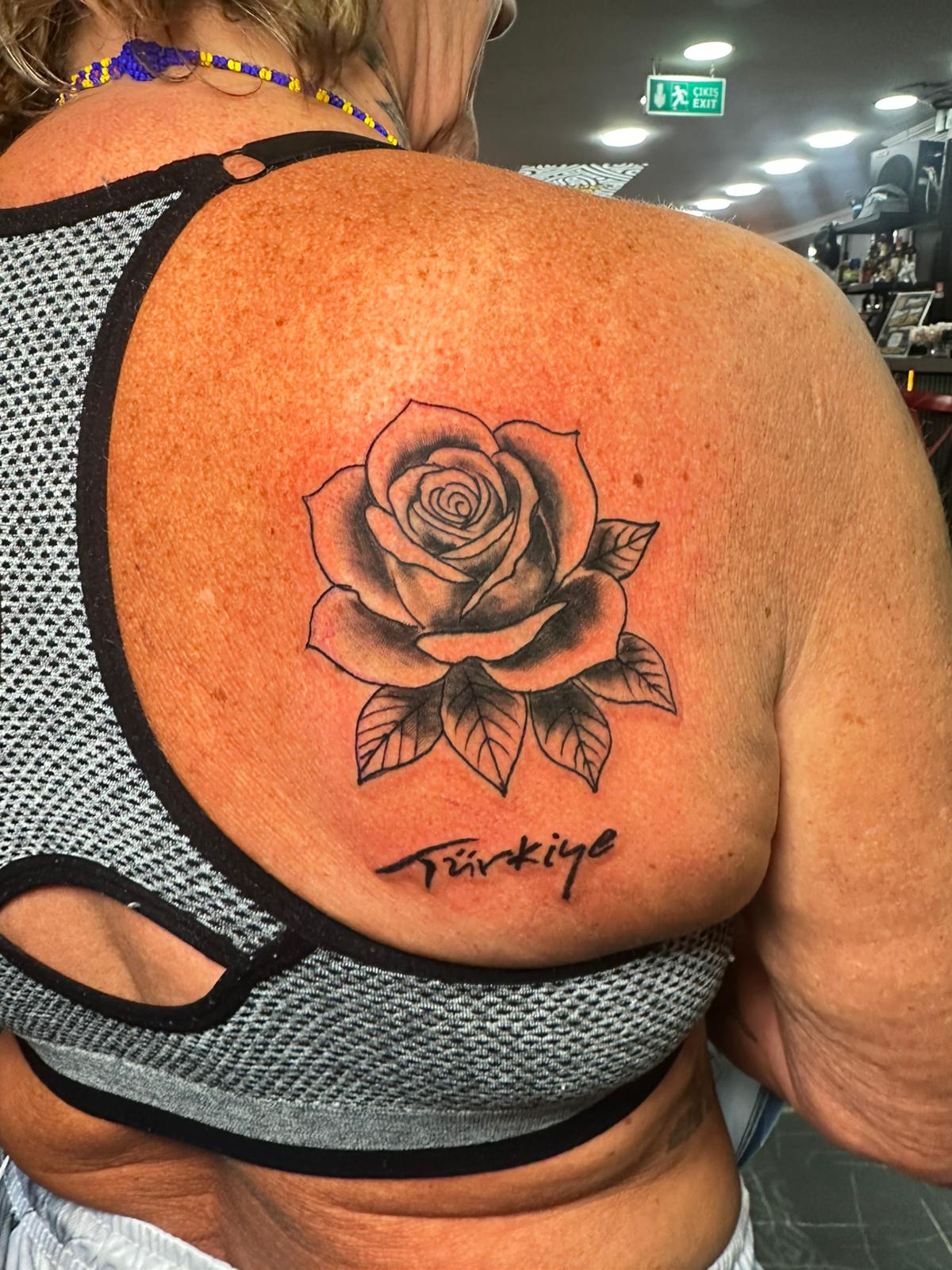 Truva Ink Tattoo Manavgat dövme çalışması 3