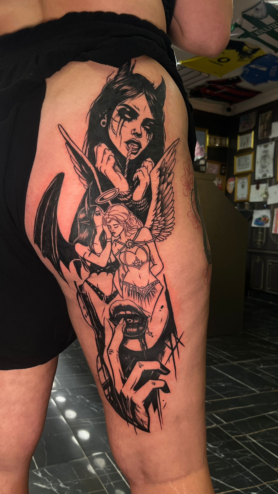 Truva Ink Tattoo Manavgat dövme çalışması 5